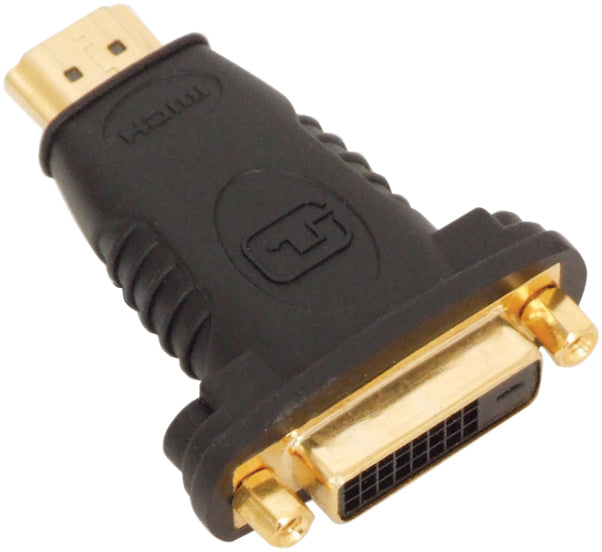 HDMI Plug to DVID Socket Adaptor GOLD Connections QUALITY Official HQ HD Signal