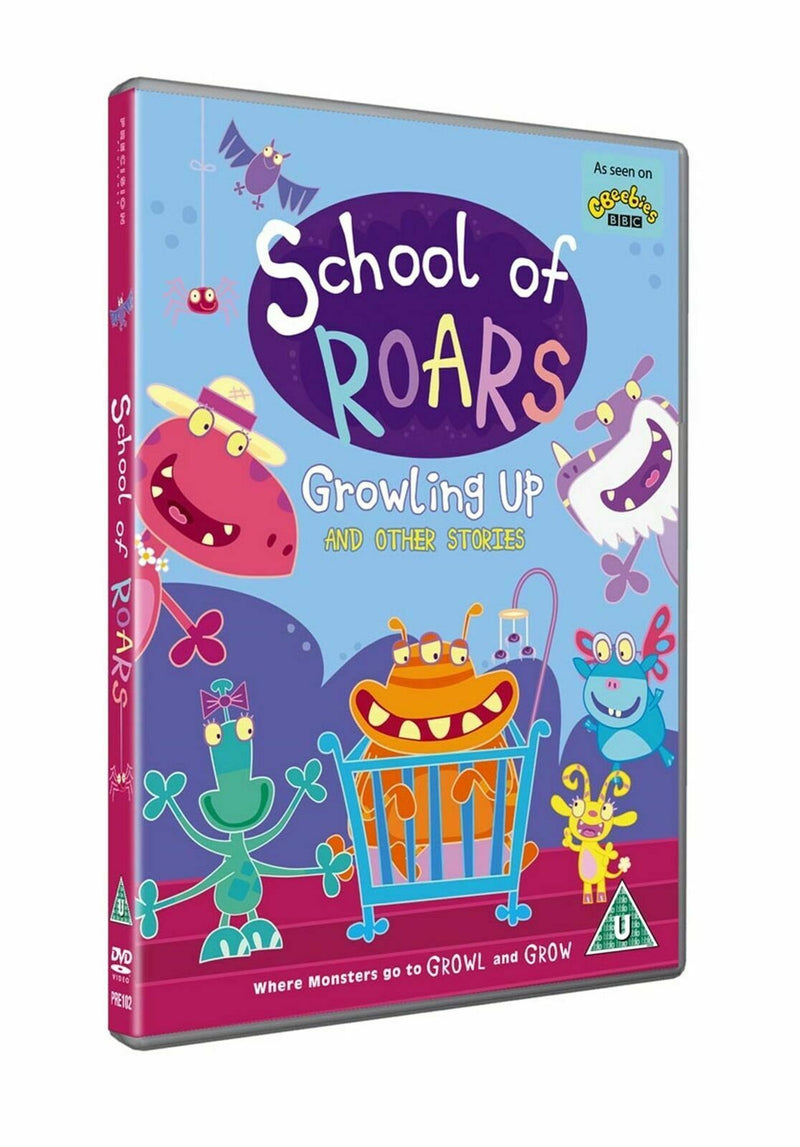 School of Roars: Growling Up and Other Stories [DVD] Cbeebies gift idea NEW SHOW