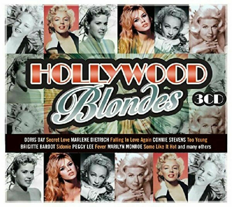 Betty Grable Doris Day Marilyn Monroe Music Hollywood Blondes Album Gift Idea CD