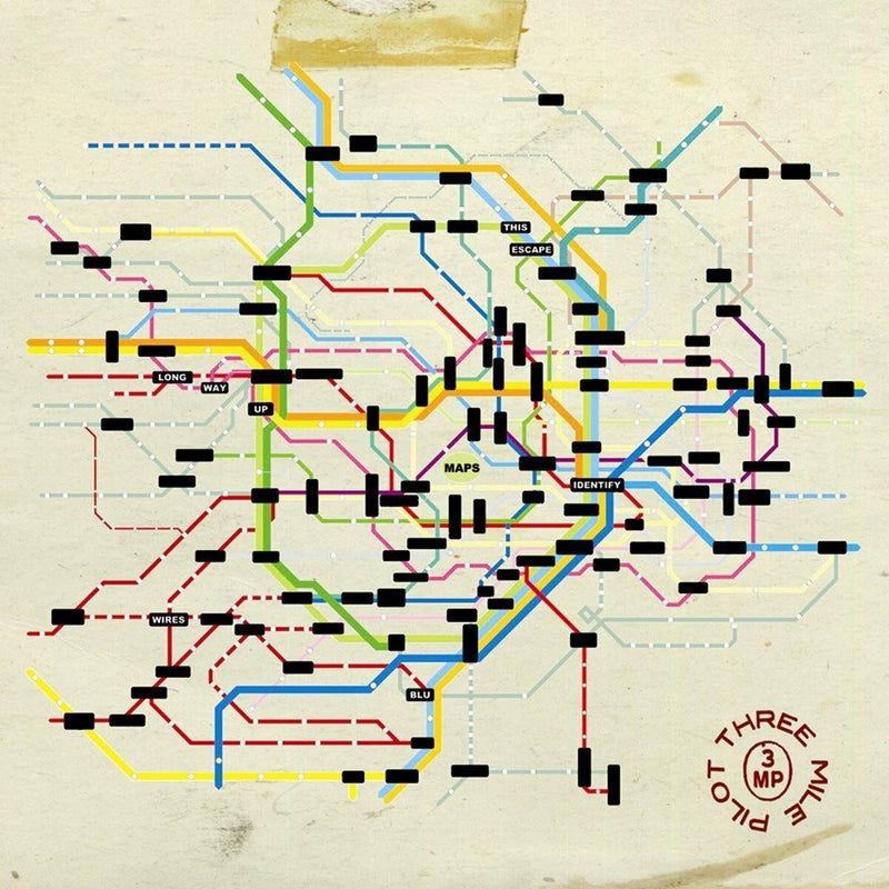 Three Mile Pilot - Maps EP Vinyl LP Limited Edition (1 of 1000) RARE UK STOCK