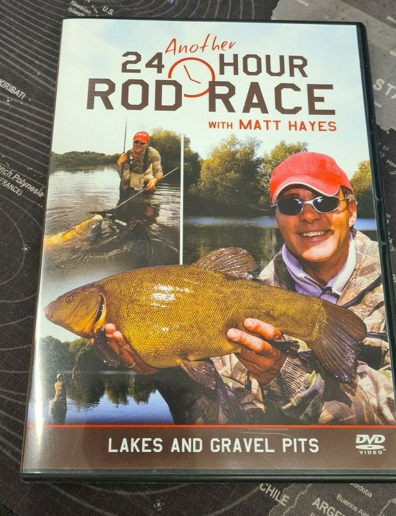 Another 24 Hour Rod Race DVD - Gravel Pits and Lakes Matt Hayes