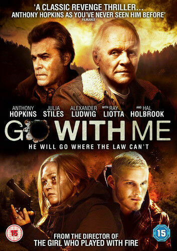 Go With Me DVD (2016) Taylor Hickson Anthony Hopkins Movie Gift Idea NEW