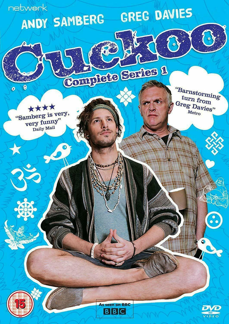 Cuckoo: Series 1 (DVD) Greg Davies Adam Samberg TV Show Comedy Gift Idea Season