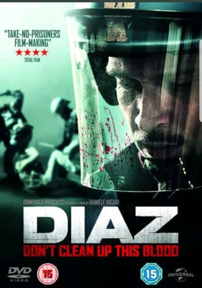 Diaz - Don't Clean Up This Blood DVD (2013) Claudio Santamaria ***NEW***  UK