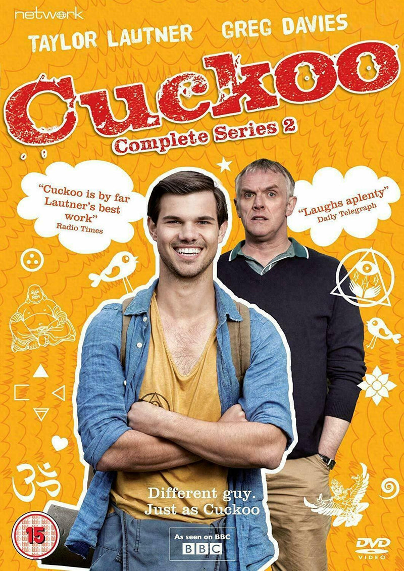 Cuckoo: The Complete Second Series (DVD) Taylor Lautner Greg Davies Season 2 NEW