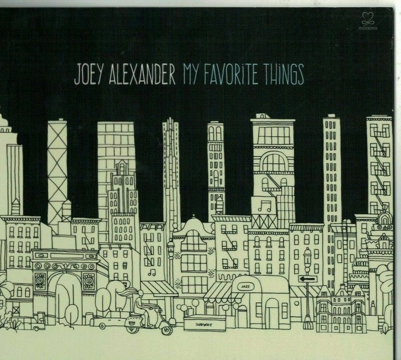 JOEY ALEXANDER MY FAVORITE THINGS CD NEW JAZZ PIANO ALBUM GIFT IDEA FAVOURITE