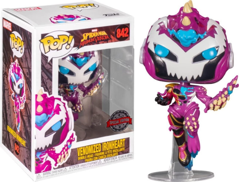 FUNKO POP! MARVEL SPIDERMAN VENOMIZED IRONHEART SPECIAL EDITION