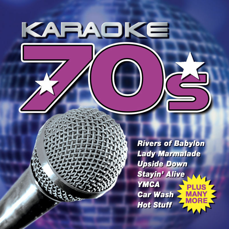 Karaoke 70s CD - Car Wash Stayin Alive YMCA Hot Stuff and more.. Party Idea NEW