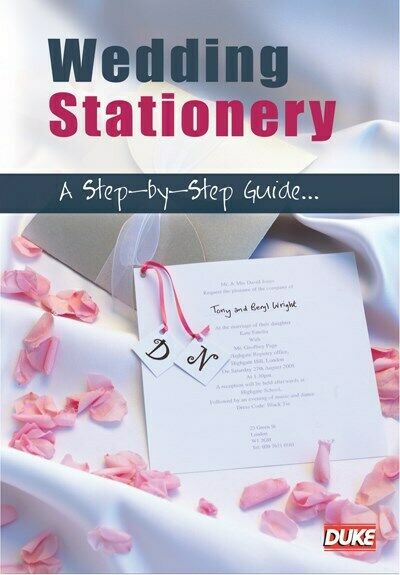 Show Me How Wedding Stationery A Step By Step Guide (New DVD) Gift Idea Make Own