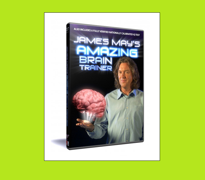 James May's Amazing Brain Trainer [Interactive DVD] Training Mind Control