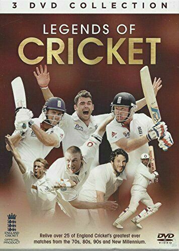 Legends Of Cricket (triple DVD boxset) English Cricket History Gift Idea NEW