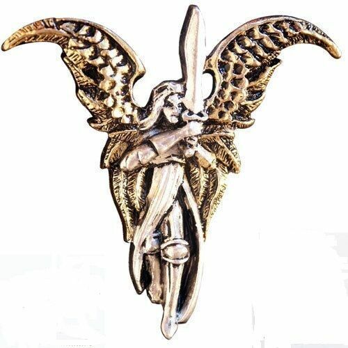 Archangel Michael Pendant With Chain Briar Angels Faeries Range Gift Angel Charm