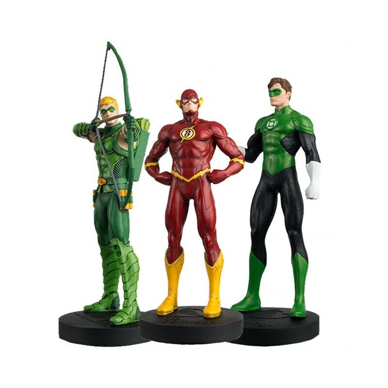 Eaglemoss DC Comic Justice League Green Arrow Flash Lantern Figure NEW GIFT IDEA