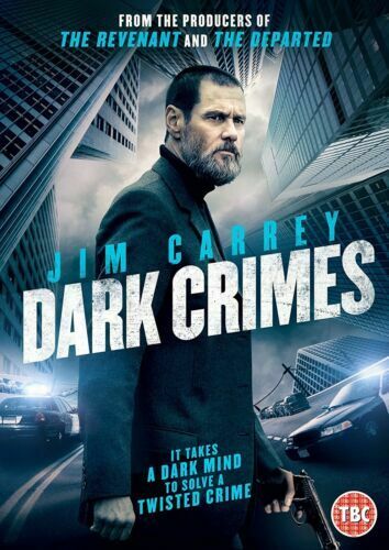Dark Crimes [DVD] Jim Carrey Movie - Gift Idea - Thriller - NEW