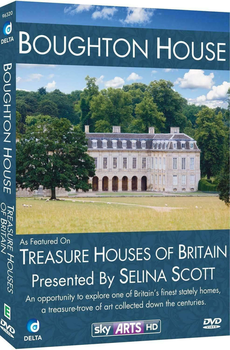 BOUGHTON HOUSE NEW DVD TREASURE HOUSES OF BRITAIN STATELY HOMES SELINA SCOTT