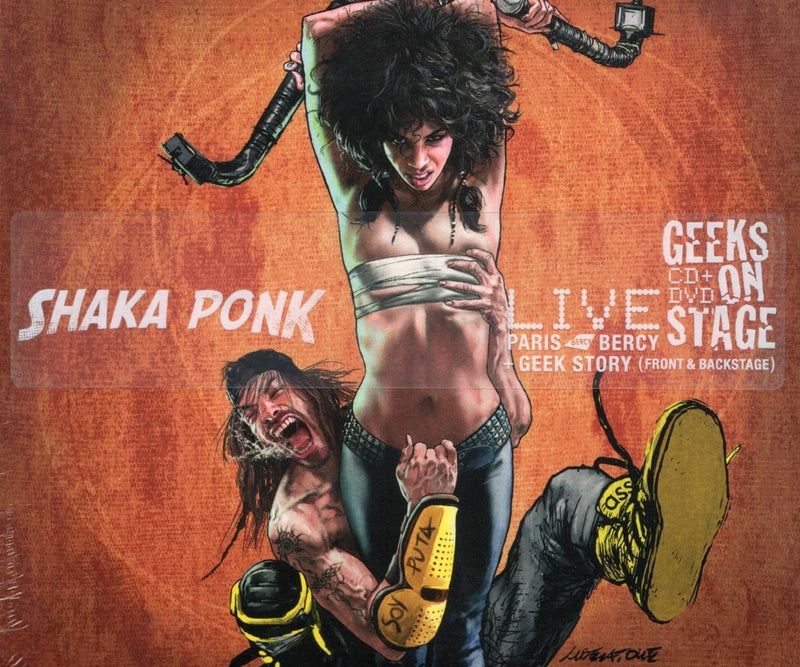 Shaka Ponk Geeks On Stage CD & DVD Live Paris Bercy 2013 New & Sealed Gift Idea