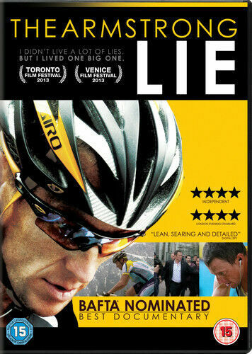 The Armstrong Lie DVD (2014) Alex Gibney DOCUMENTARY TOUR DE FRANCE CHAMPION