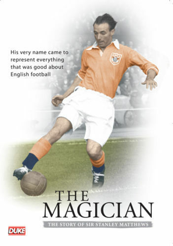 The Story of Sir Stanley Matthews - The Magician DVD - Legend Blackpool Stoke
