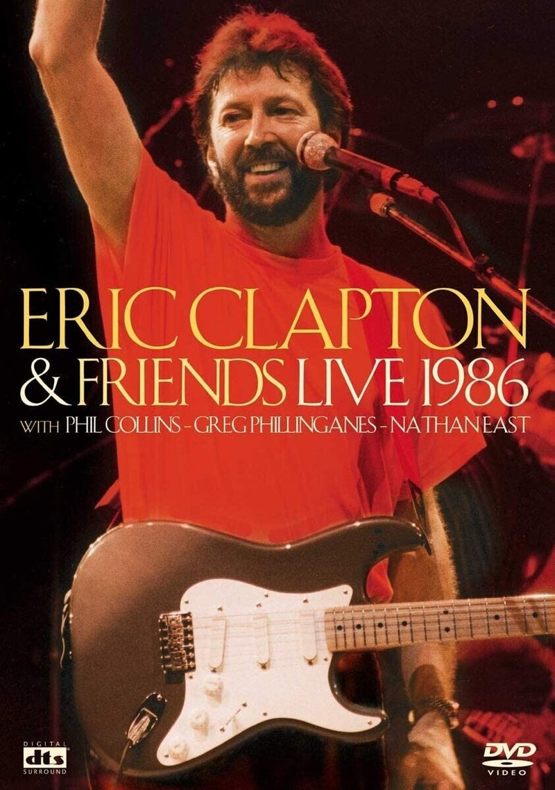 Eric Clapton & Friends Live 1986, Phil Collins DVD 2007 Region Free - New