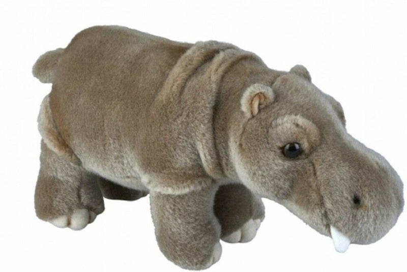 RAVENSDEN SOFT TOY HIPPO 28CM - CUDDLY TEDDY PLUSH CUTE FLUFFY GIFT IDEA NEW