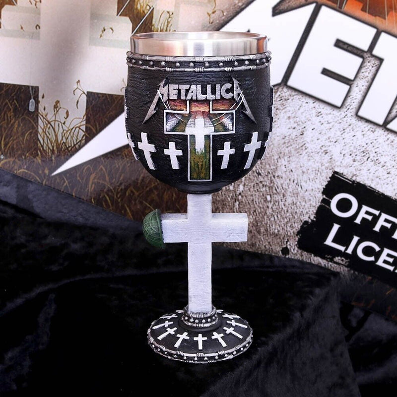 Nemesis Now Metallica Master of Puppets Goblet 18cm Resin GIFT IDEA OFFICIAL NEW