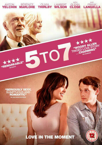 5 to 7 DVD (2016) Anton Yelchin, Levin (DIR) cert 12 ***NEW*** Movie Gift Idea