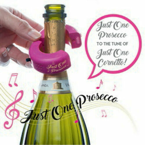 Just One Prosecco Musical Wine Bottle Collar Secret Santa Stocking Filler Gift