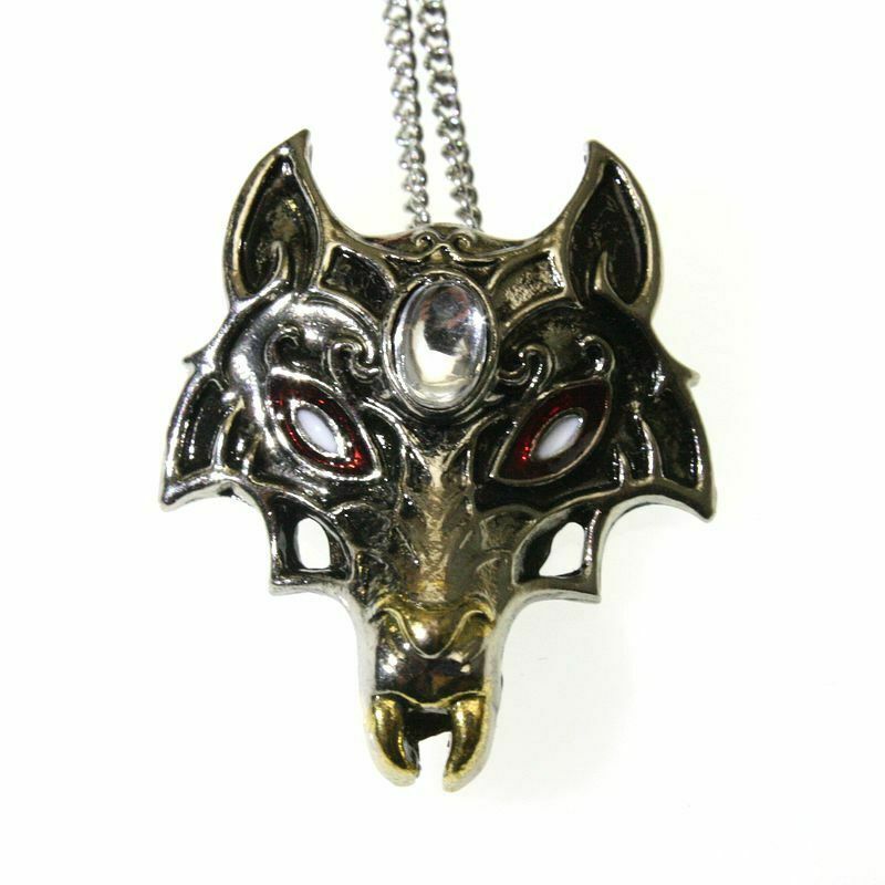 Masque of the Wolf Pendant Necklace Briar Children of the Night CN18 gift idea