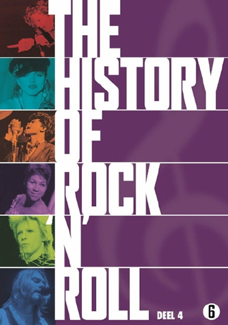 History Of Rock 'n' Roll 4 DVD Gift Idea Chuck Berry Jimmy Paige Led Zep Straits