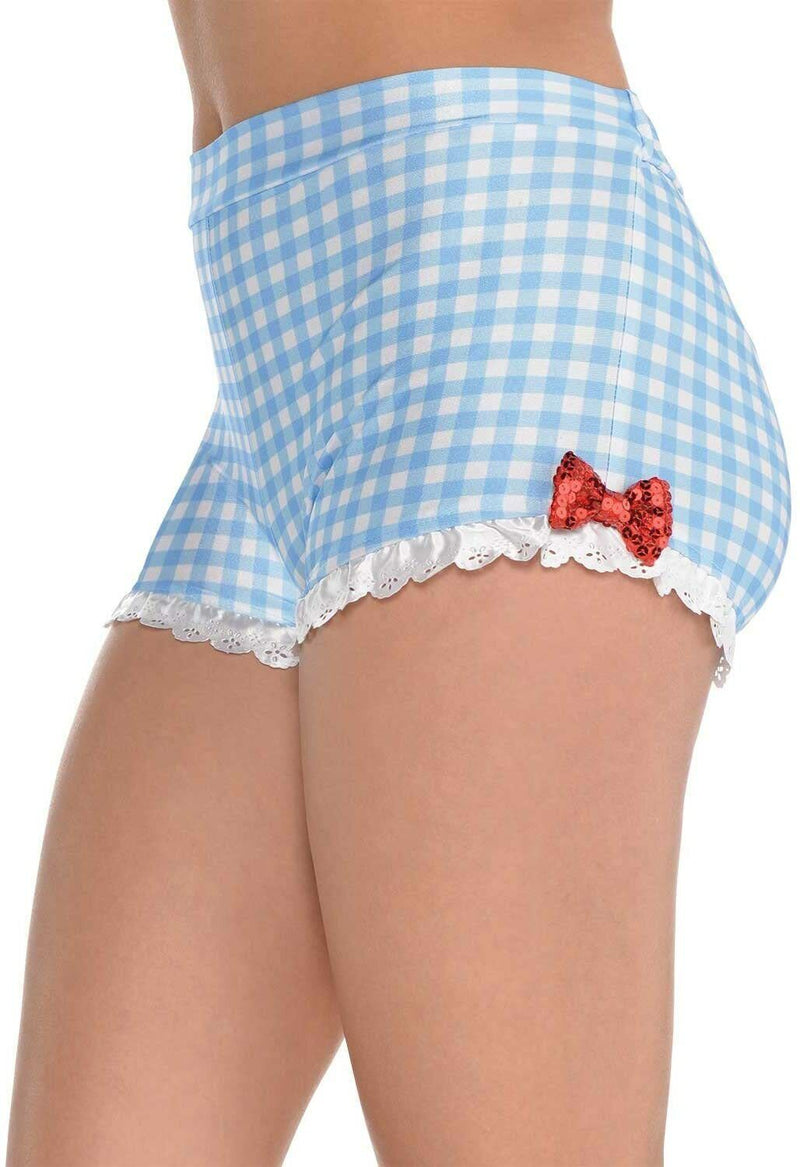 Kansas Cutie Gingham Boyshorts - SIZE UK 8-12 FITTED STRETCH New fancy dress up