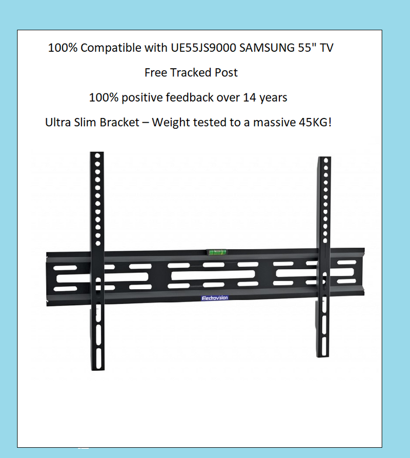 UE55JS9000 SAMSUNG 55" SLIM TV BRACKET WALL MOUNT LCD Screen Fixing NEW