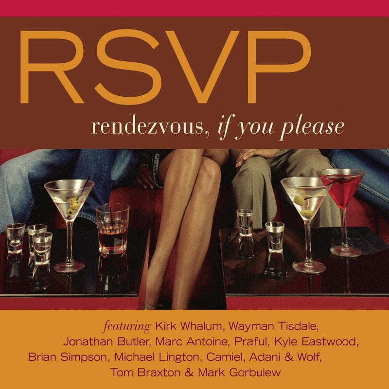 Rsvp Rendezvous - CD - Compilation Gift Idea - Album - Praful Camiel Whalum JAZZ