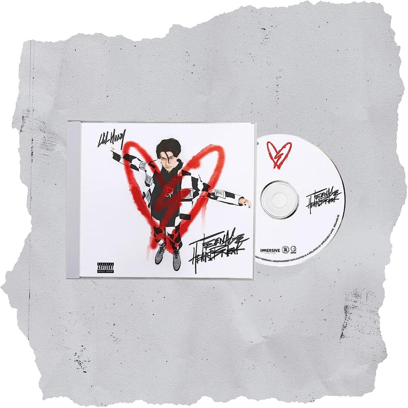 Lil Huddy ~ Teenage Heartbreak CD (2021) NEW GIFT IDEA