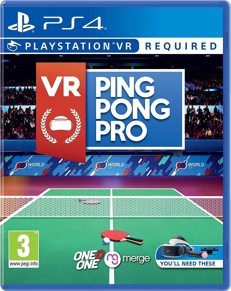 VR Ping Pong Pro (PS4)  (Sony Playstation 4) TABLE TENNIS GAME PRO GIFT IDEA