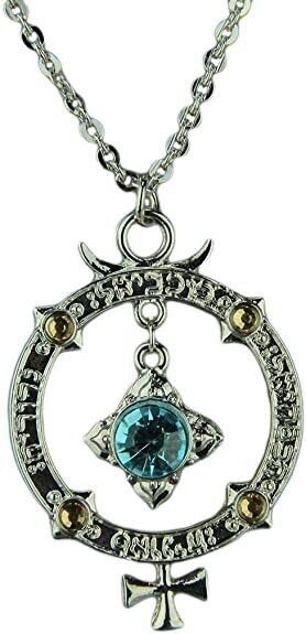 Ring of Mercury Necklace CHARM gift idea pendant charm define knowledge silk bag