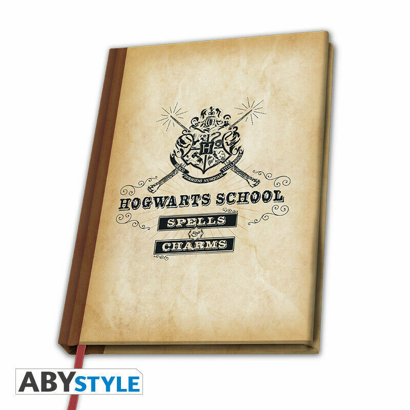 Harry Potter Hogwarts School Notebook New Notepad Gift Idea OFFICIAL A5 Book