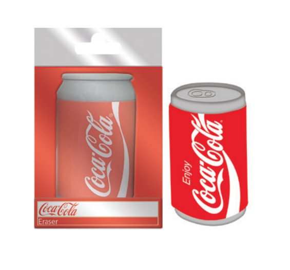 Coke Can Eraser Rubber Collectable RARE Blueprint Official Licence UK Stock