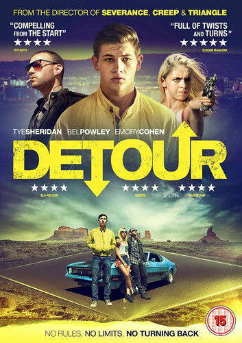 Detour DVD (2017) Tye Sheridan New Movie Gift Idea Emory Cohen Road Trip Movie