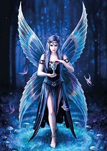 Anne Stokes Blank Greeting card Enchantment Birthday Christmas Gothic Fantasy