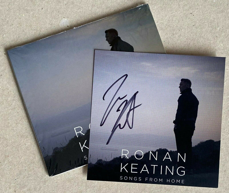 RONAN KEATING * SONGS FROM HOME * LIMITED EDITION CD w/ SIGNED INSERT * NEW