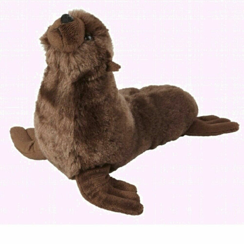 RAVENSDEN PLUSH SEALION TOY 16CM TEDDY SOFT ANIMALS JUMP CUTE SEAL GIFT IDEA NEW