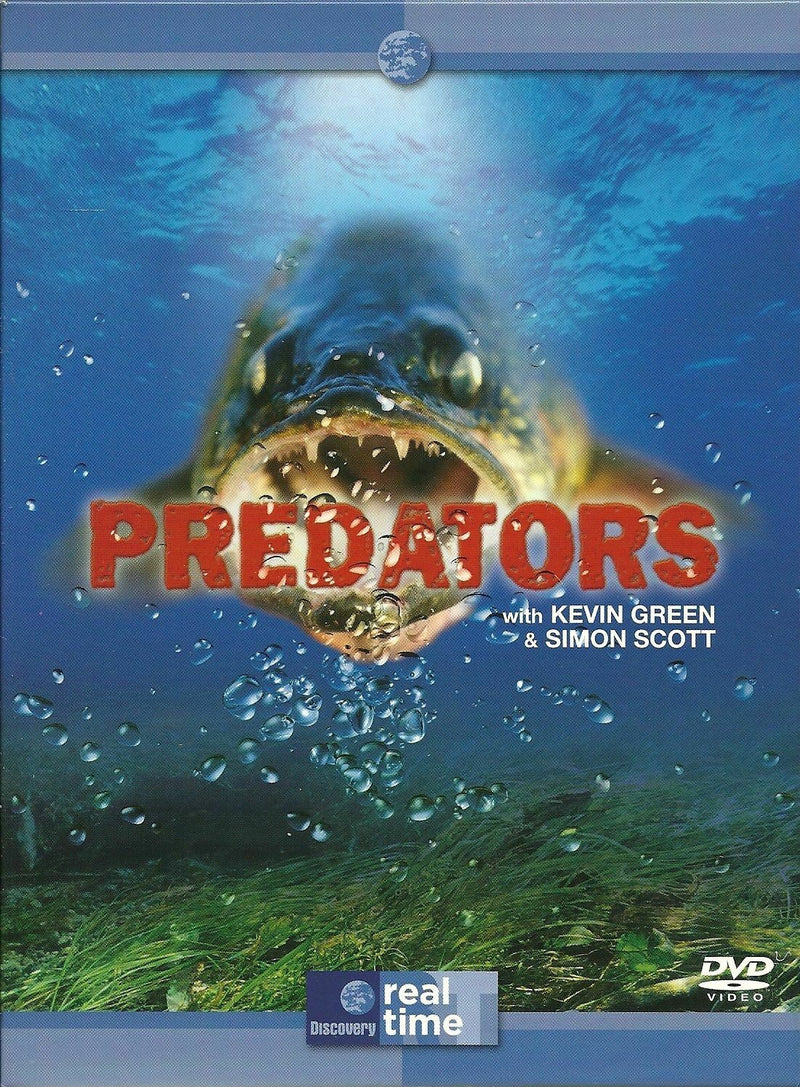 PREDATORS WITH KEVIN GREEN & SIMON SCOTT 2 DVD BOX SET FRESH & SALT WATER NEW