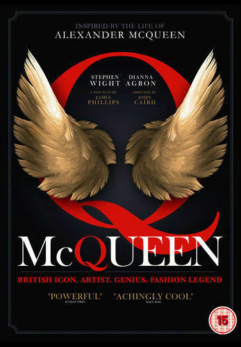 McQueen DVD (2016) John Caird Alexander British Fashion Icon Gift Idea NEW