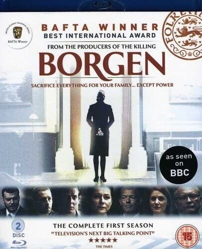 Borgen - Series 1 [Blu-ray] OFFICIAL TV SHOW SEASON ONE - GIFT IDEA NORDIC DRAMA