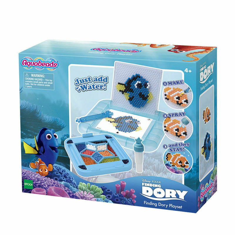 Aqua Beads Finding Dory Playset inc 800 Beads Children Children GIFT IDEA NEMO