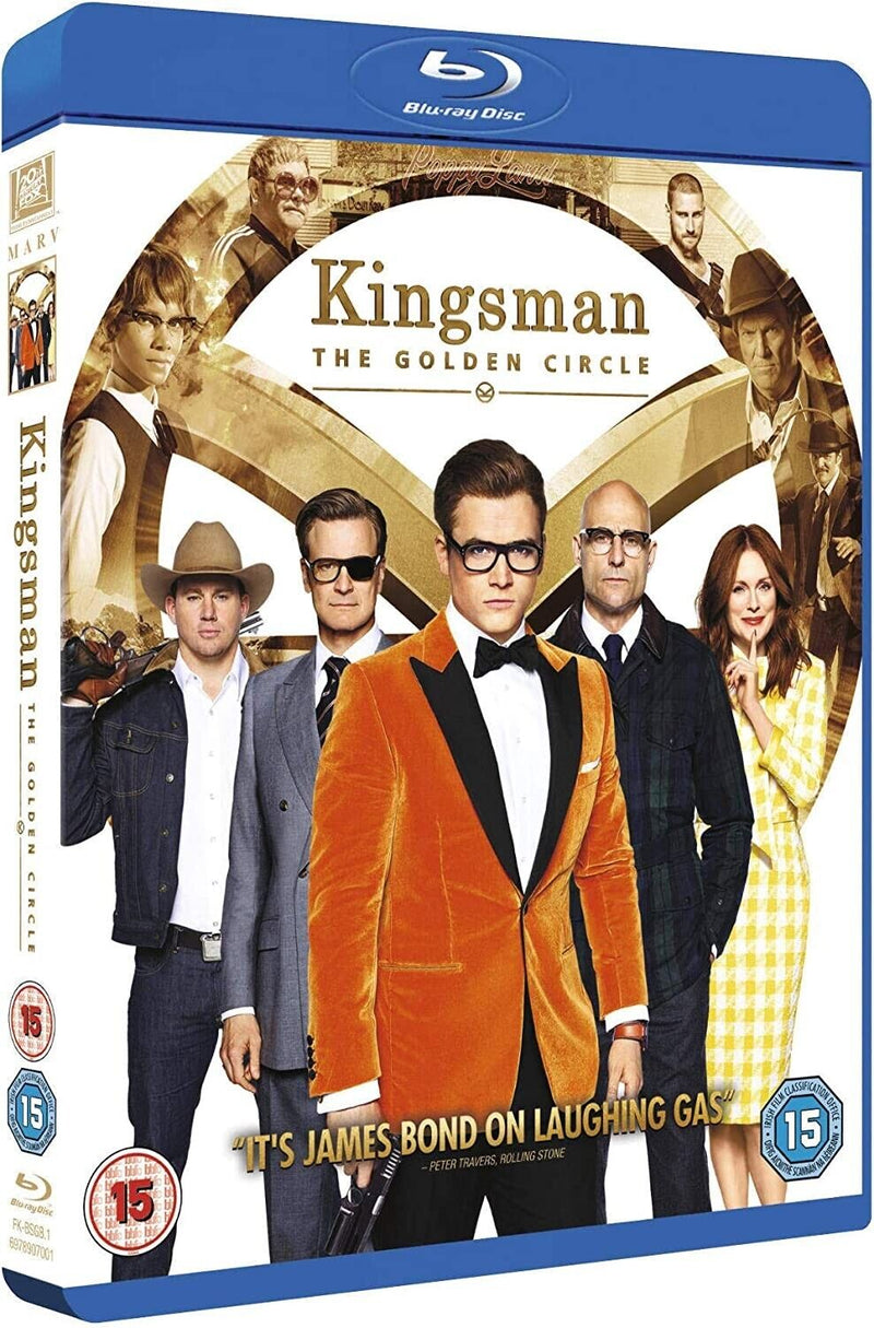 Kingsman: The Golden Circle Blu-ray (2018) Taron Egerton New GIFT IDEA MOVIE