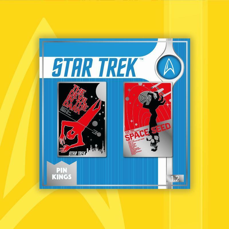 Pin Kings Star Trek Enamel Pin Badge Set 1.2 The Devil In The Dark & Space Seed