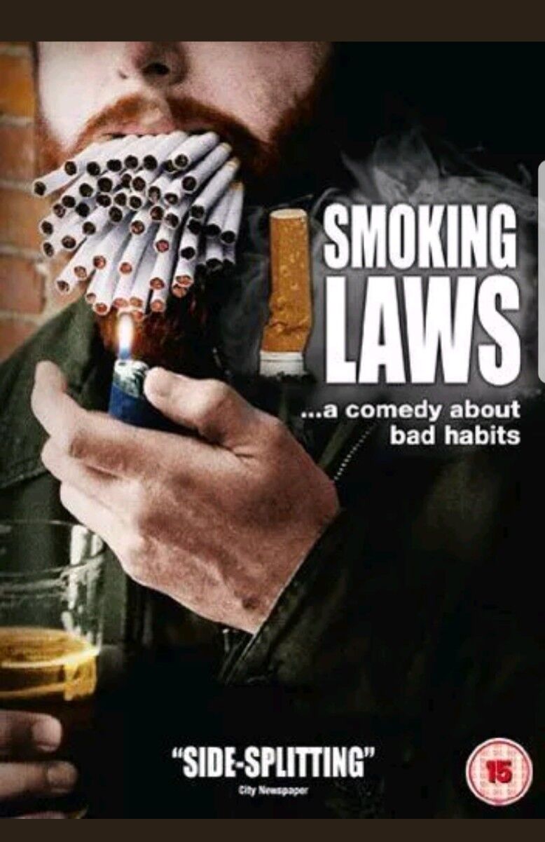 Smoking Laws [DVD] Funny Smoking Movie In stock UK habit gift idea