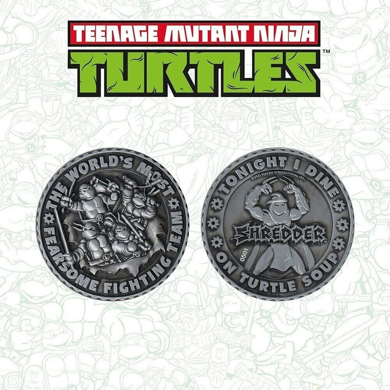 Fanattik Teenage Mutant Ninja Turtles Flip Coin Merch Gift Idea Merchandise NEW